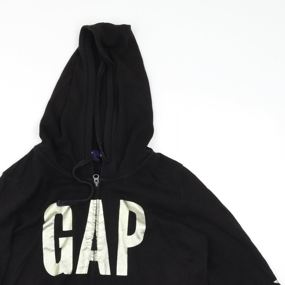 Gap Womens Black   Full Zip Hoodie Size M