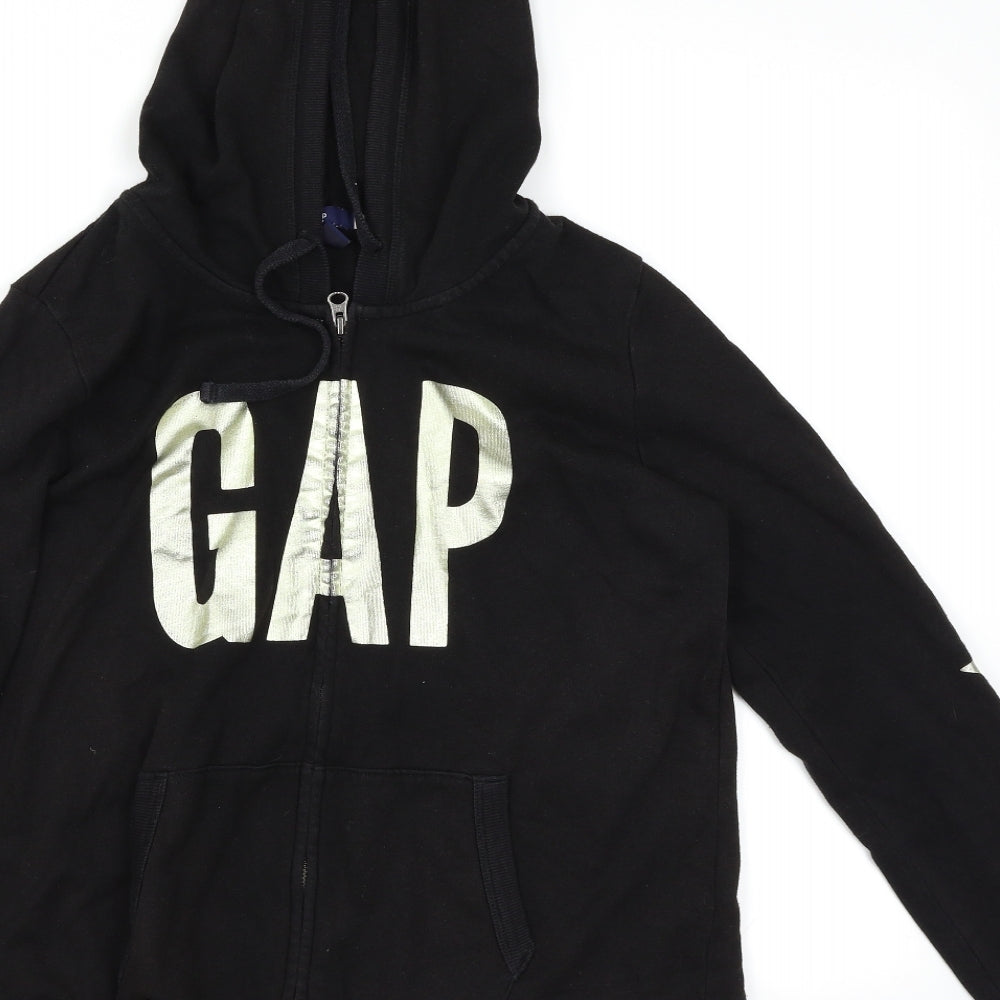 Gap Womens Black   Full Zip Hoodie Size M