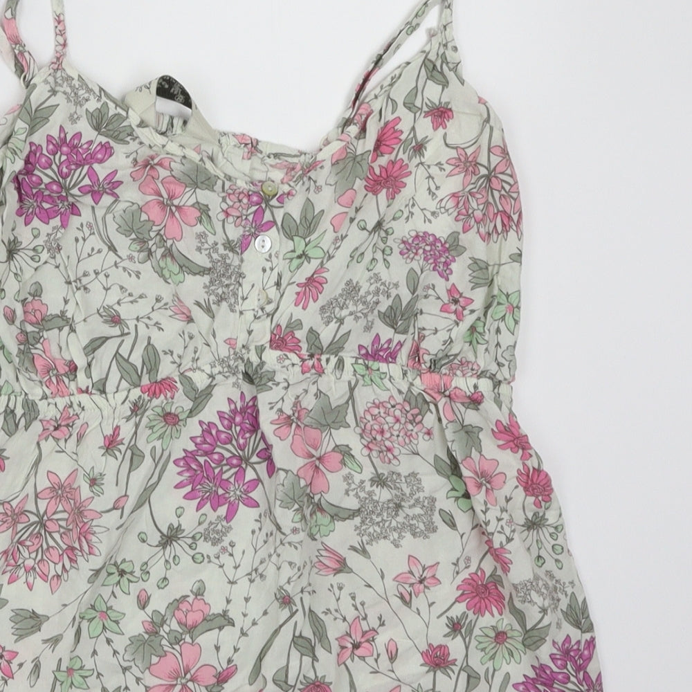 Primark Womens Multicoloured Floral  Camisole Blouse Size 12