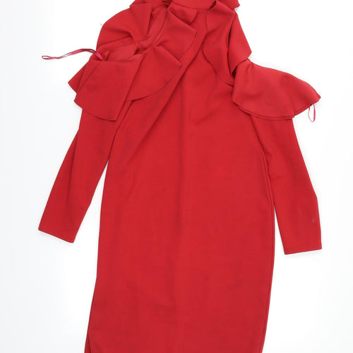 Ayanapa Womens Red   A-Line  Size 12