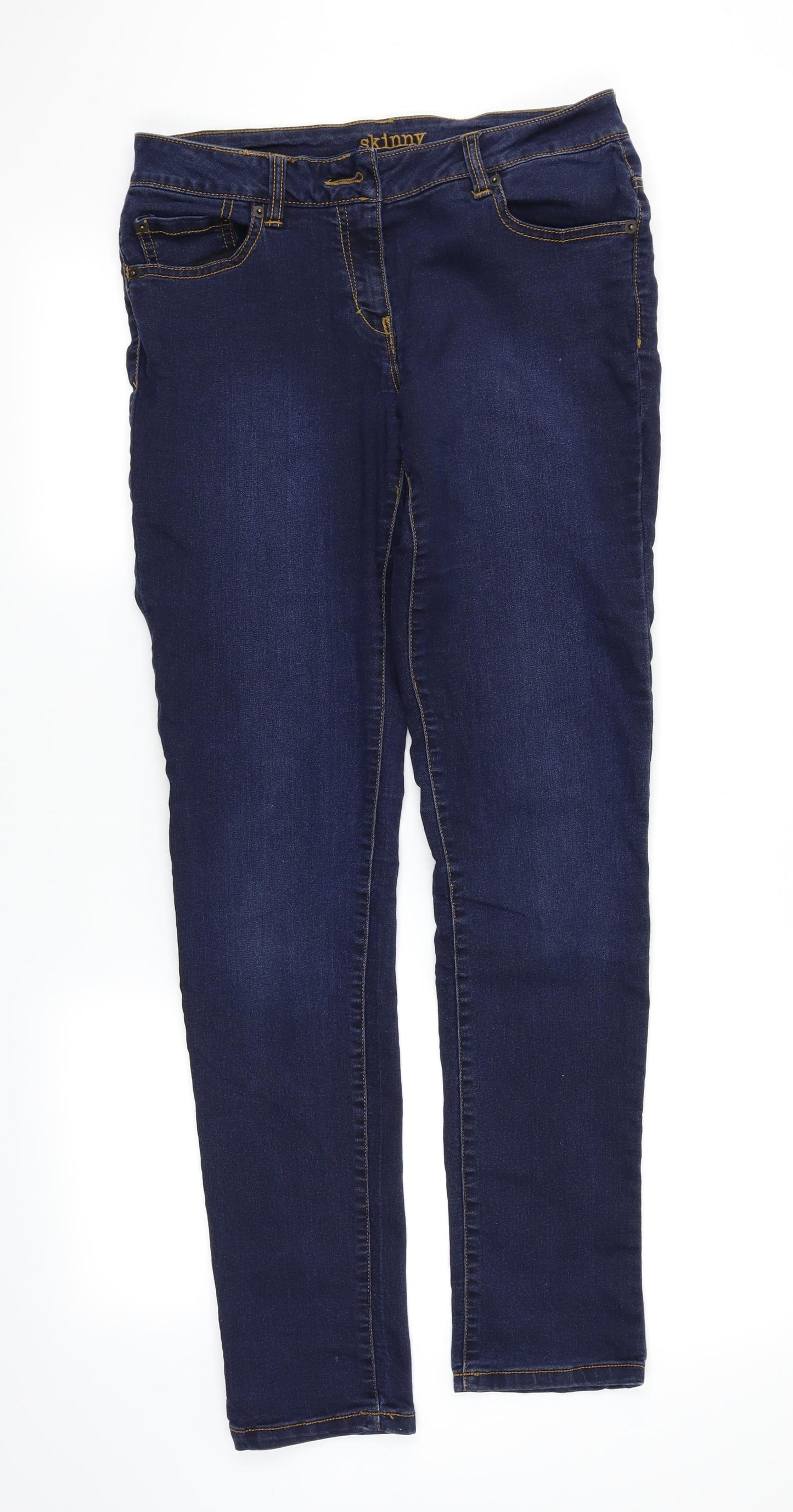 F&F Womens Blue   Skinny Jeans Size 8