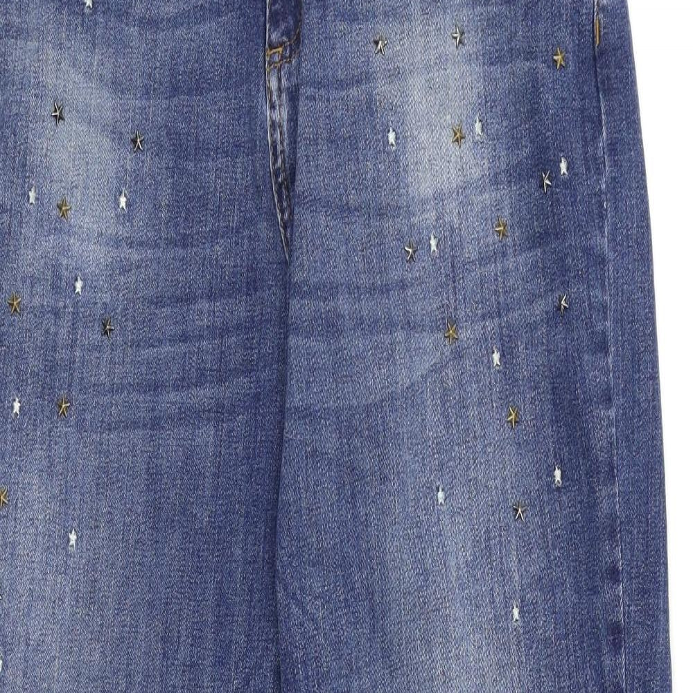 TU Womens Blue   Straight Jeans Size 12 L29 in