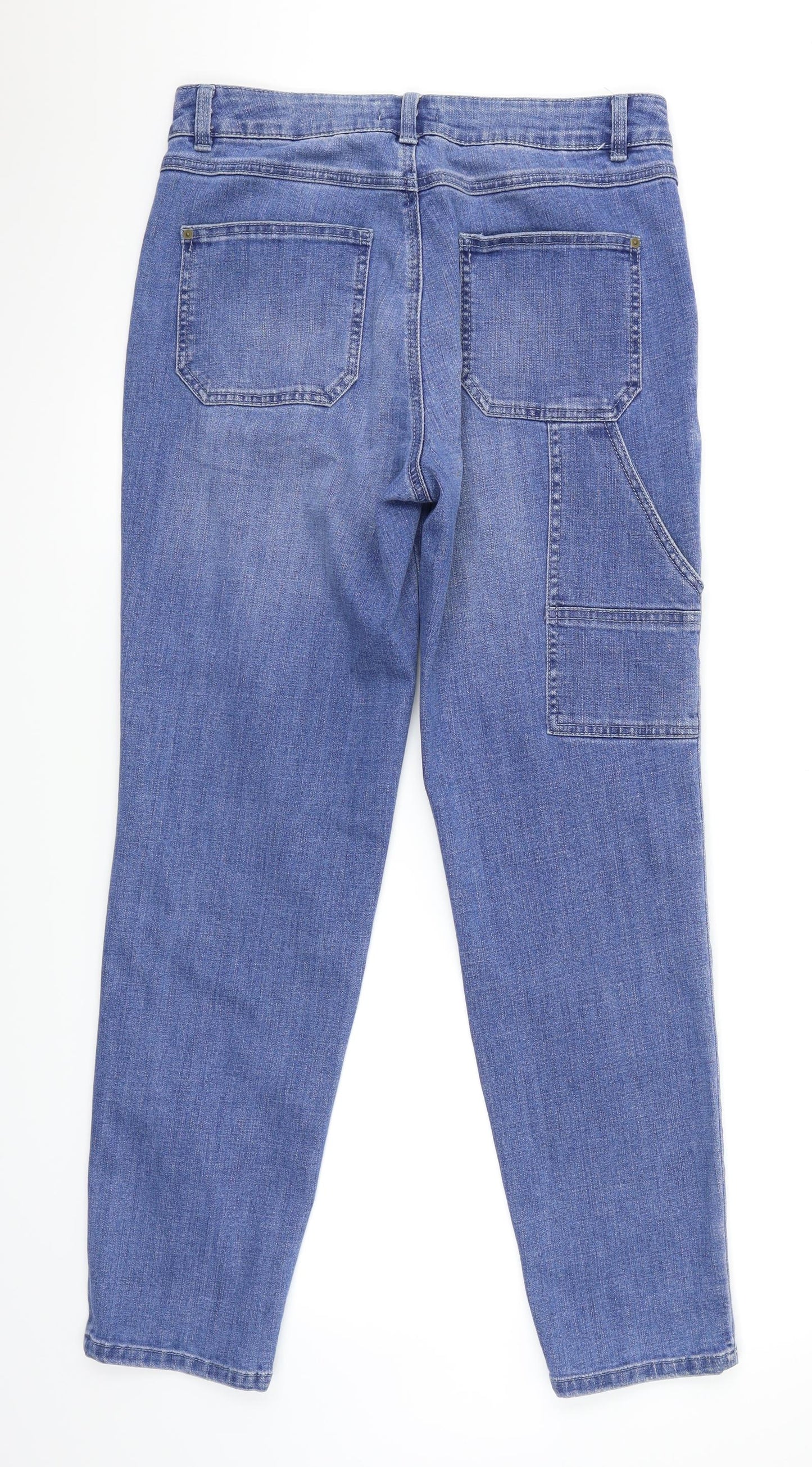 TU Womens Blue   Straight Jeans Size 12 L27 in