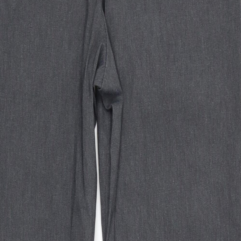 Sheego Womens Grey   Dress Pants Trousers Size 24 L33 in