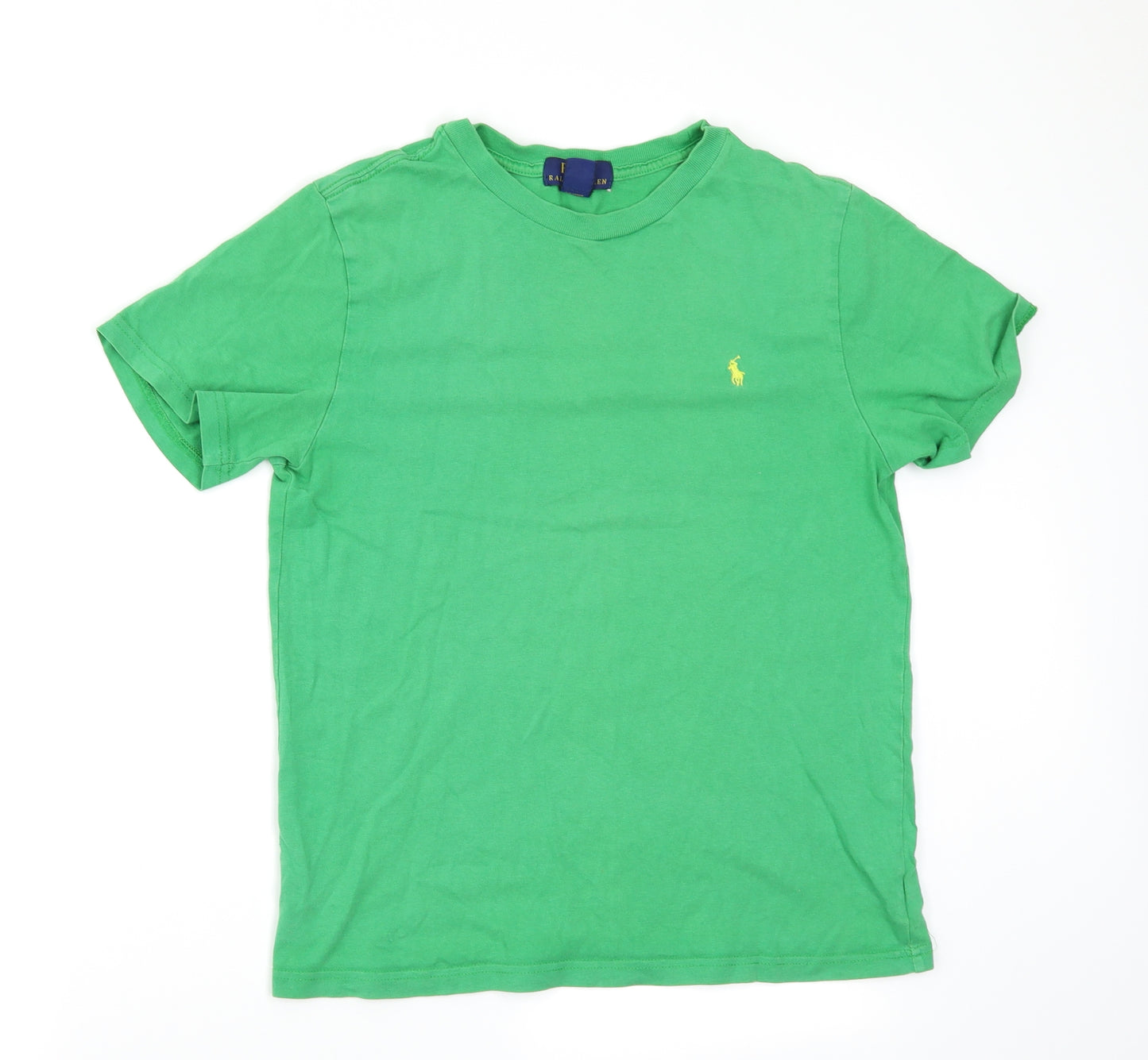 Ralph Lauren Boys Green   Basic T-Shirt Size 10-11 Years