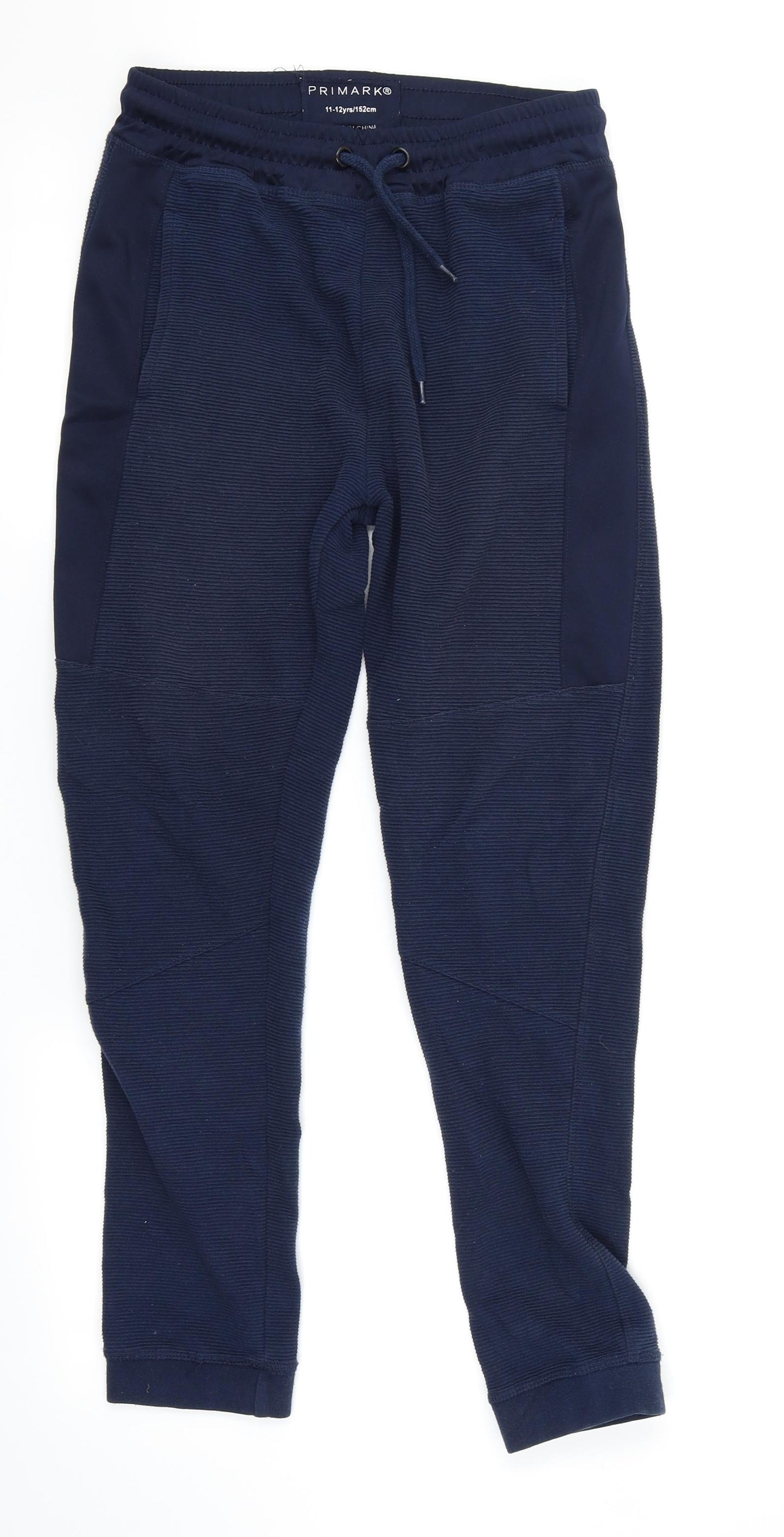 Primark Boys Blue   Jogger Trousers Size 11-12 Years