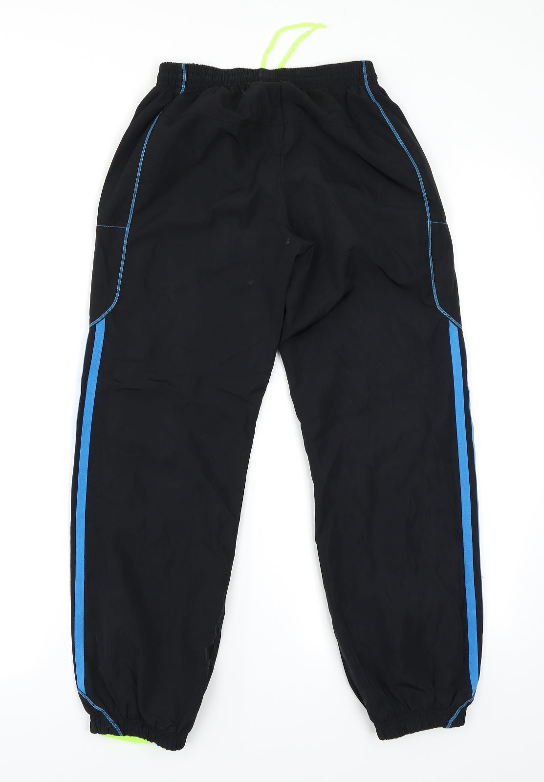 adidas Boys Black   Jogger Trousers Size 9-10 Years