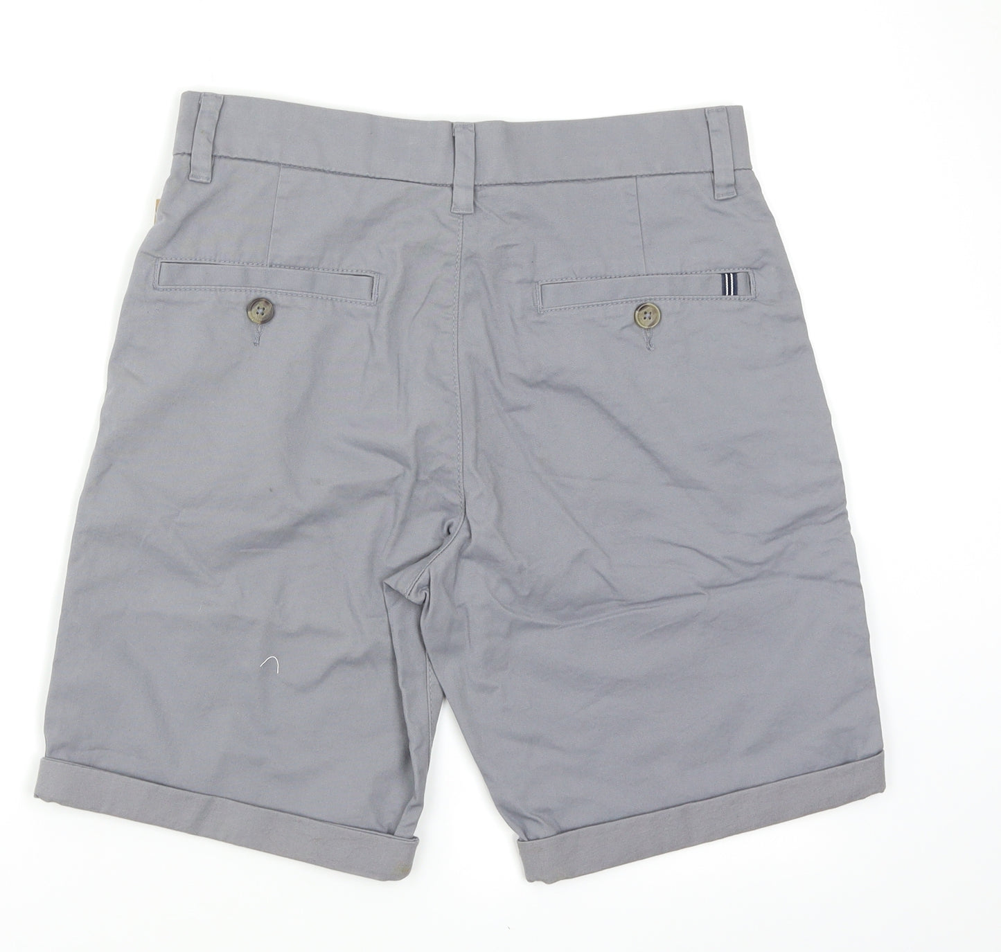 F&F Mens Grey   Chino Shorts Size 30 in