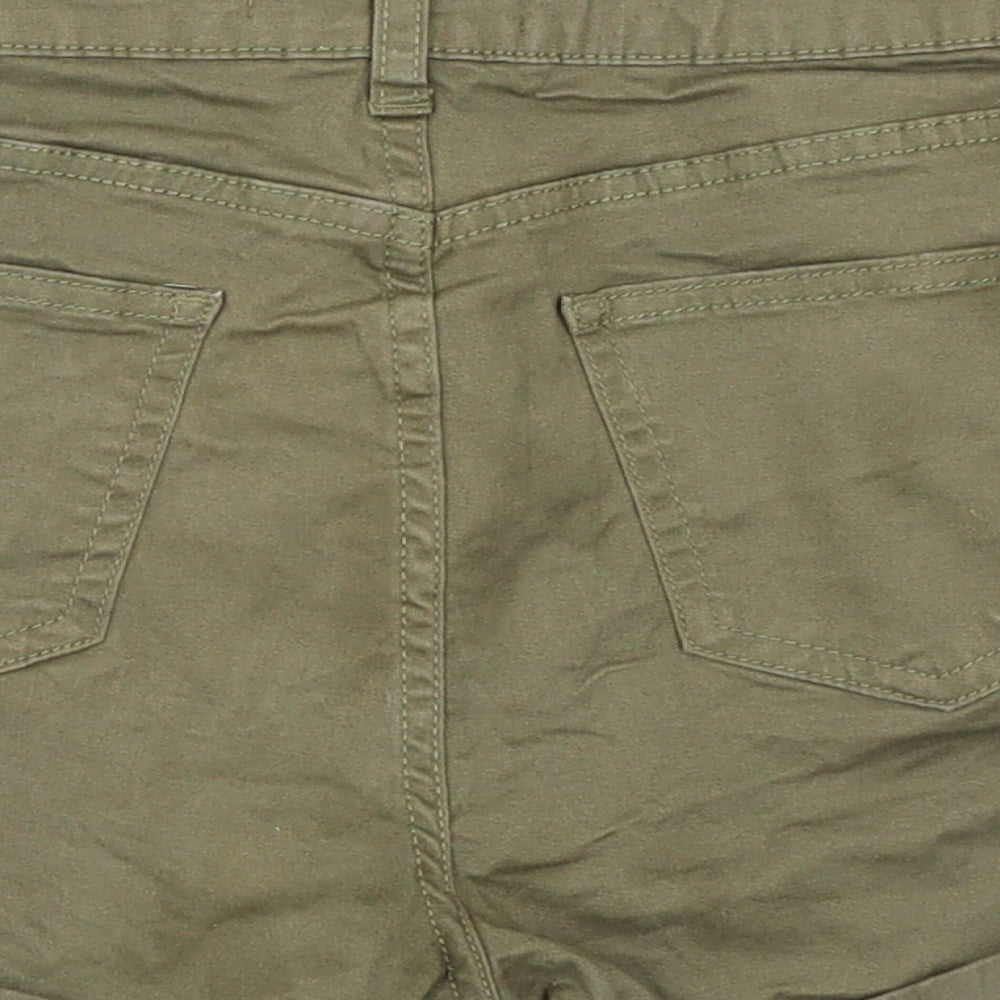 Denim co. Womens Green   Hot Pants Shorts Size 10