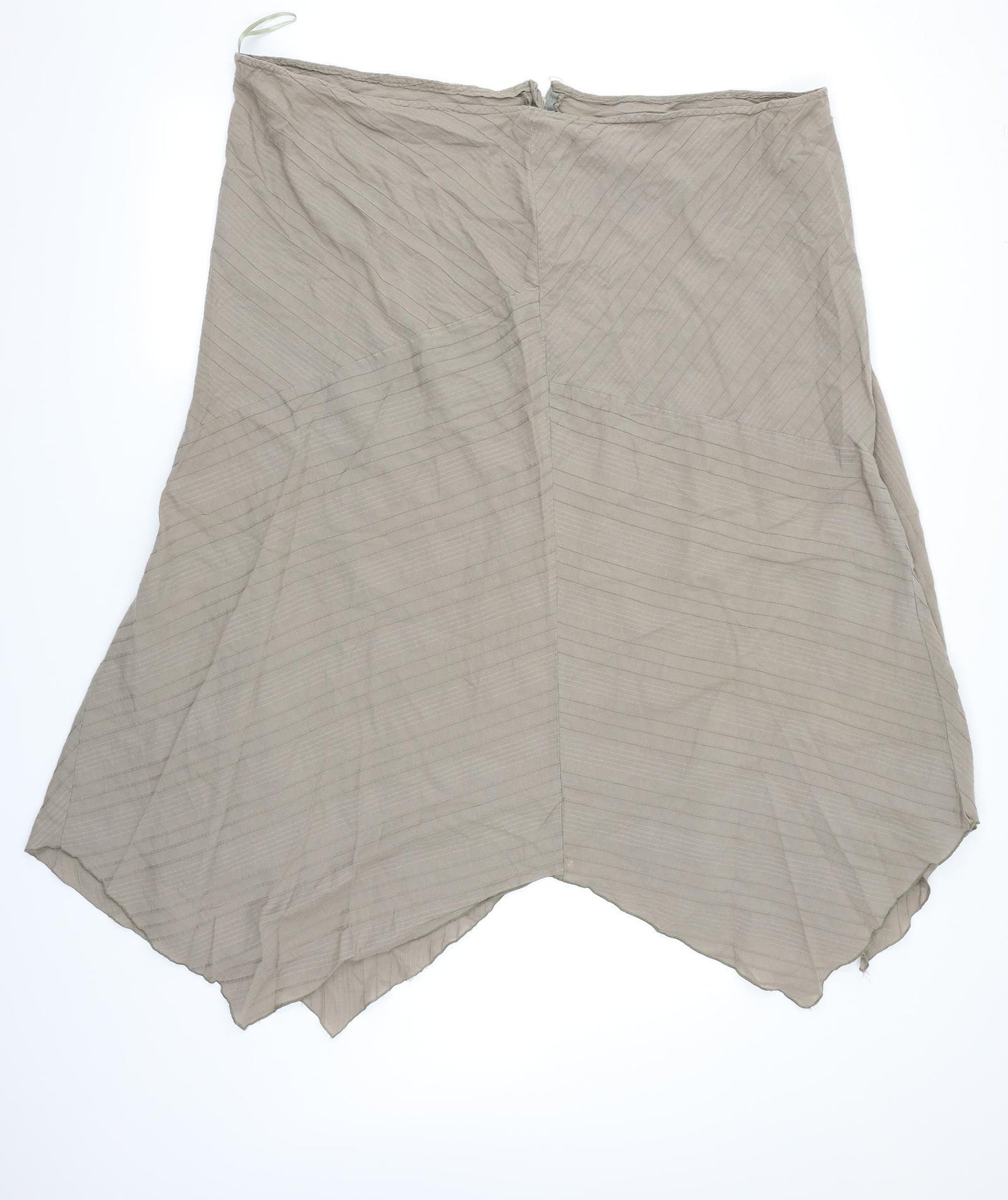 Evans Womens Brown   A-Line Skirt Size 26