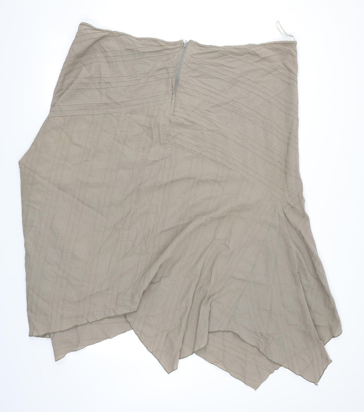 Evans Womens Brown   A-Line Skirt Size 26