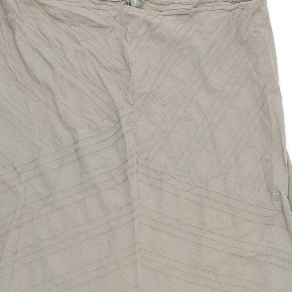 Evans Womens Brown   A-Line Skirt Size 26