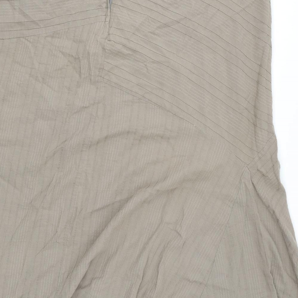 Evans Womens Brown   A-Line Skirt Size 26