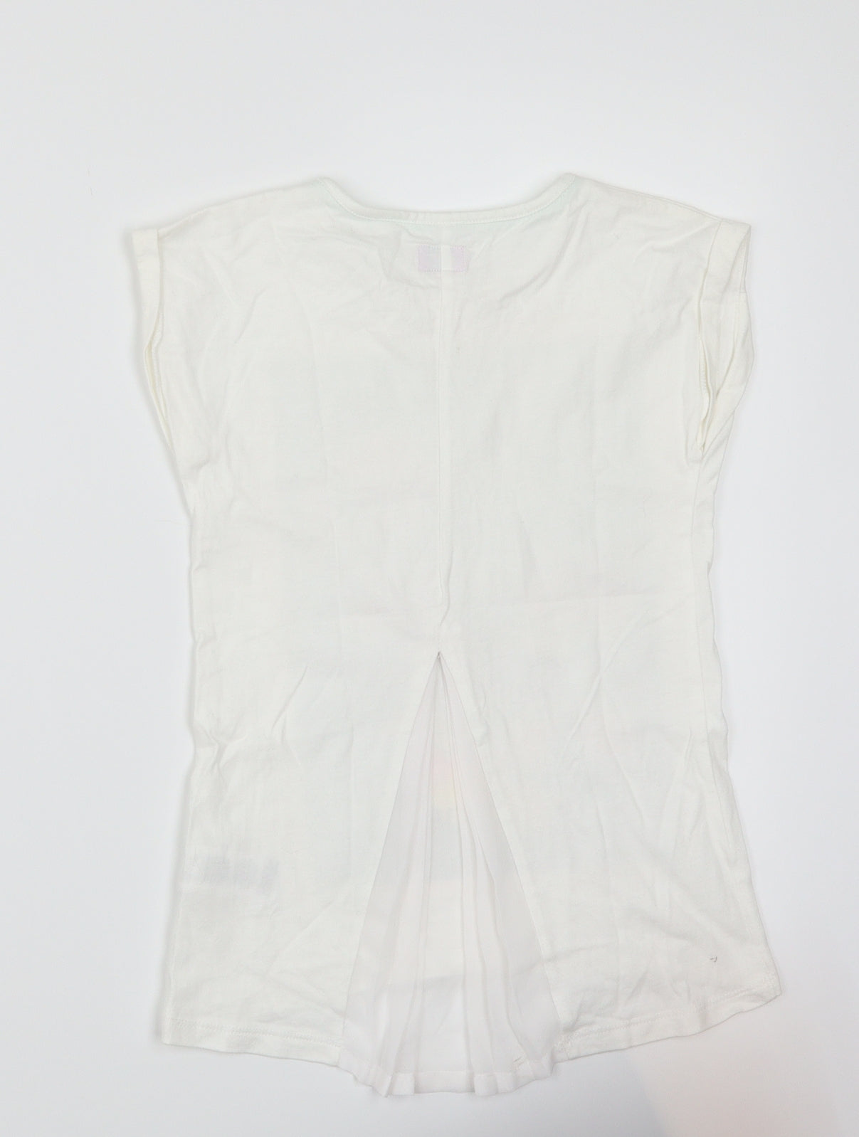 F&F Girls White   Basic Tank Size 8-9 Years  - Spring