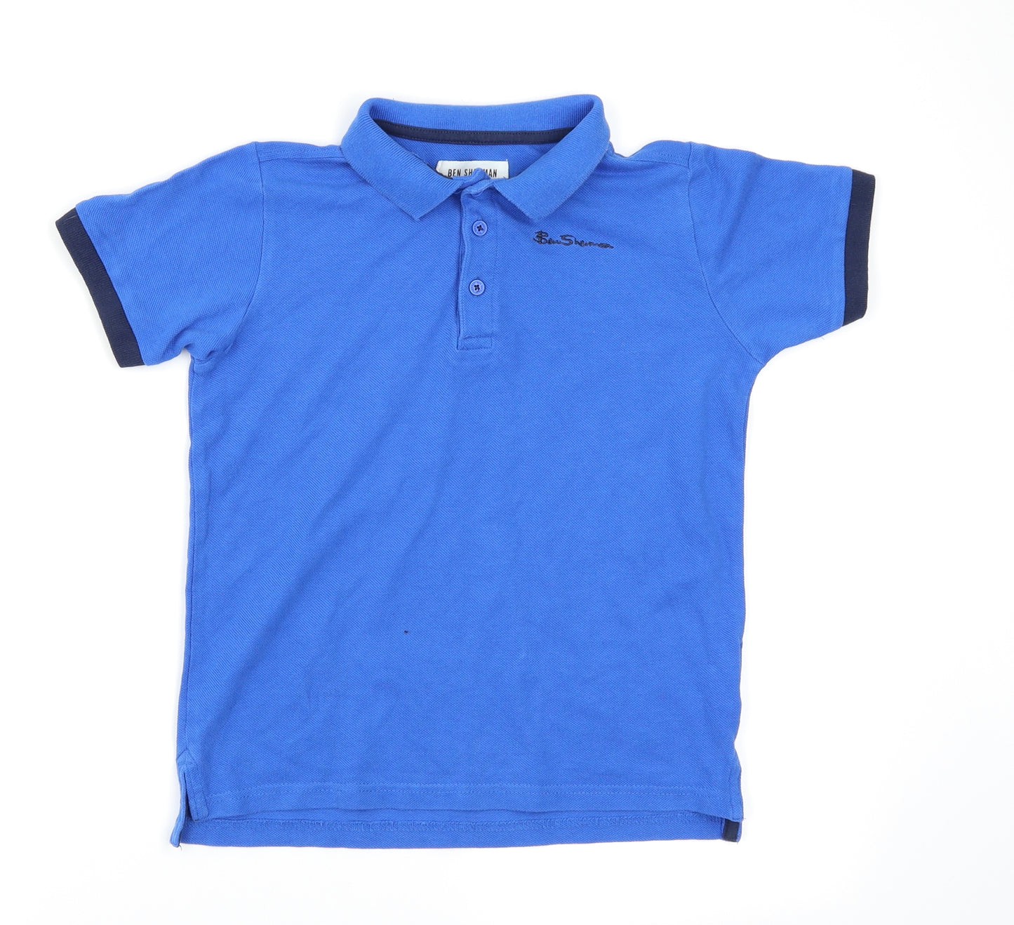 Ben Sherman Boys Blue   Basic Polo Size 8-9 Years