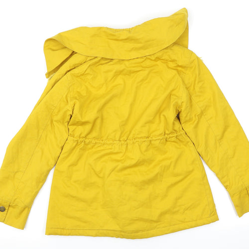 Red Head Girls Yellow   Jacket Coat Size 6-7 Years