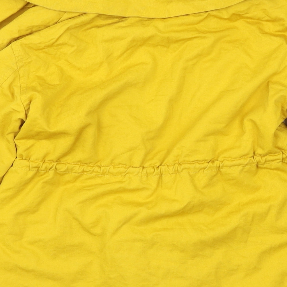 Red Head Girls Yellow   Jacket Coat Size 6-7 Years