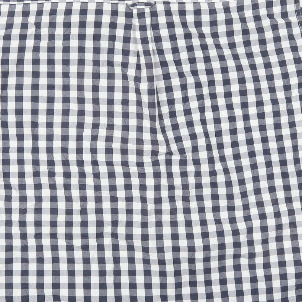 Maine Mens Blue Check   Button-Up Size XL