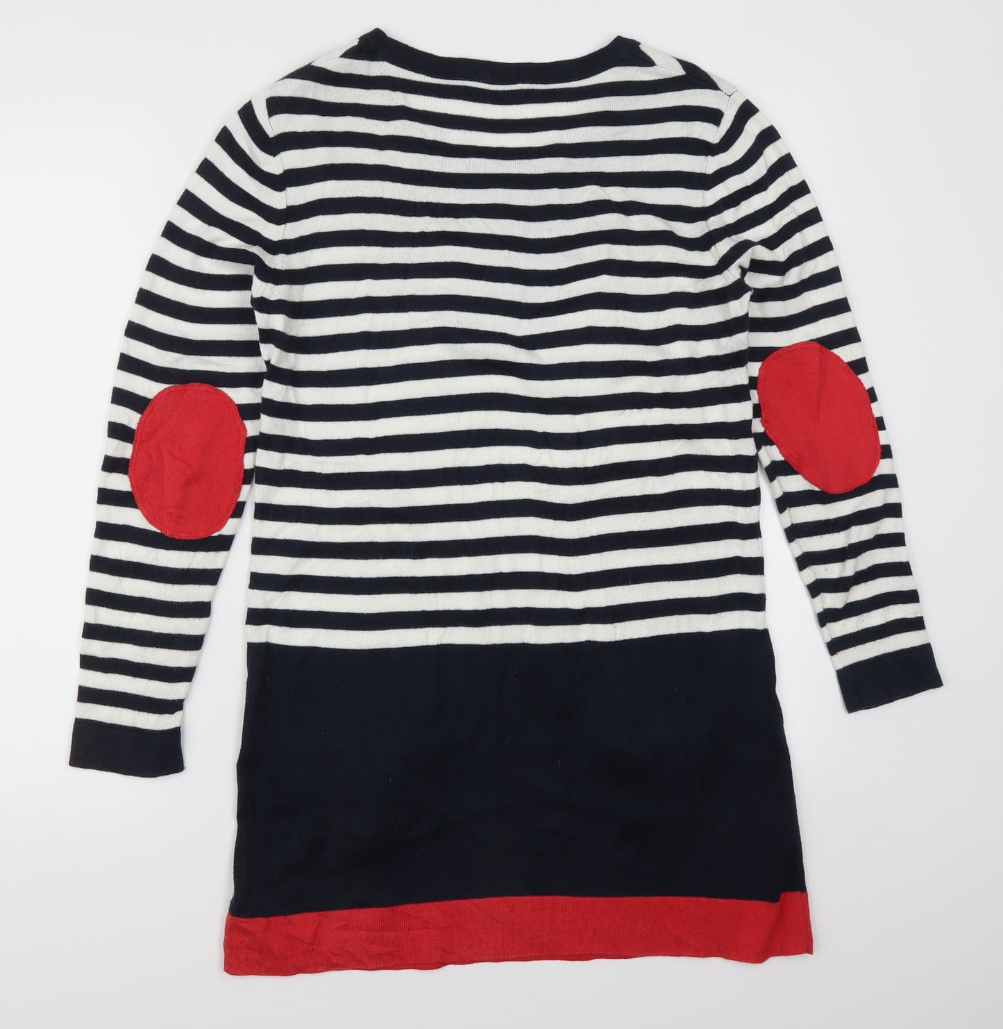 TU Womens Blue Striped  Jumper Dress  Size 10