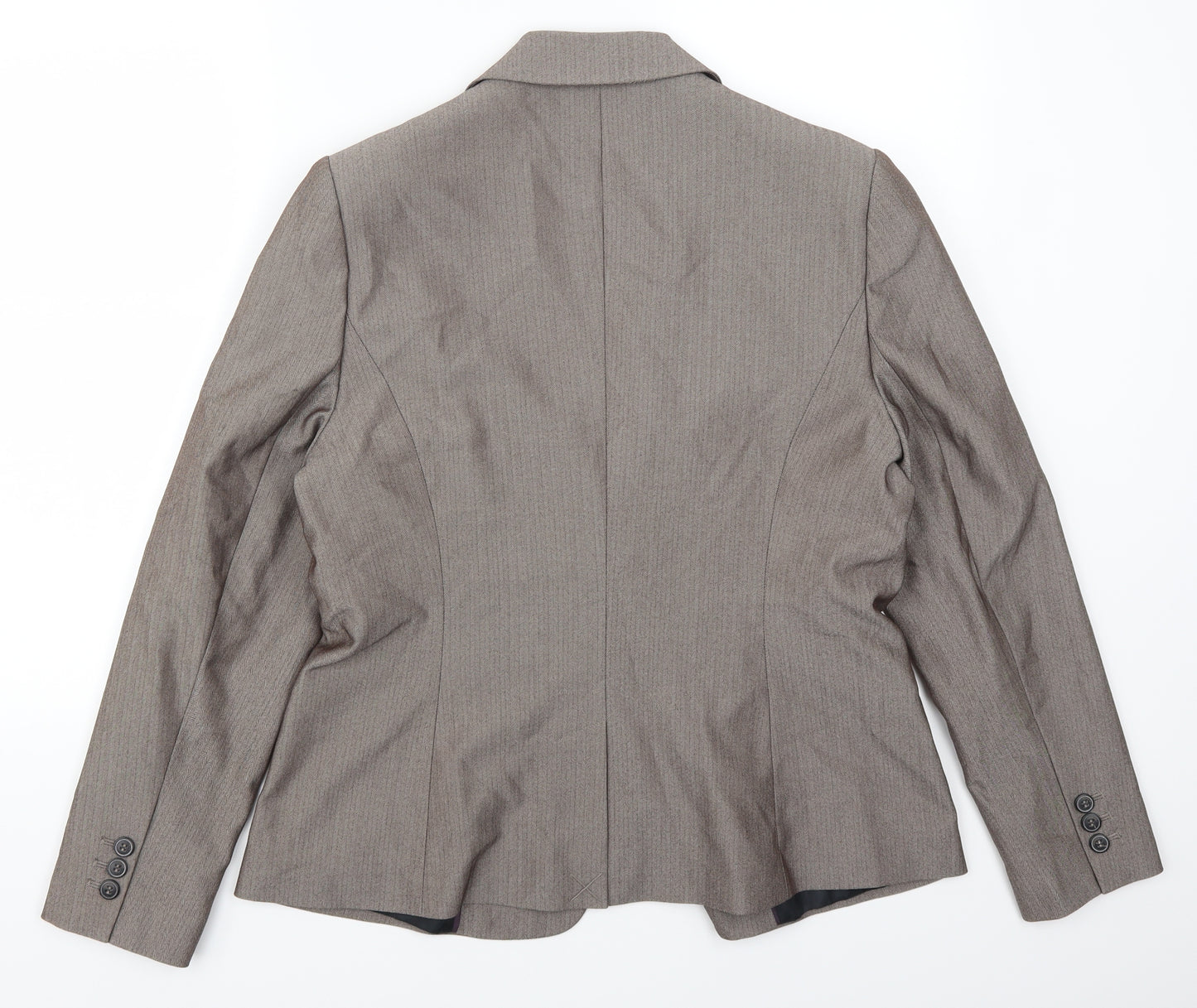Papaya Womens Brown   Jacket Suit Jacket Size 16