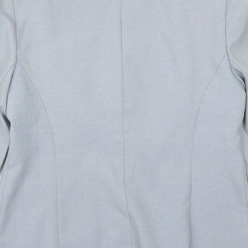 AMARANTO Womens Blue   Jacket Suit Jacket Size 12