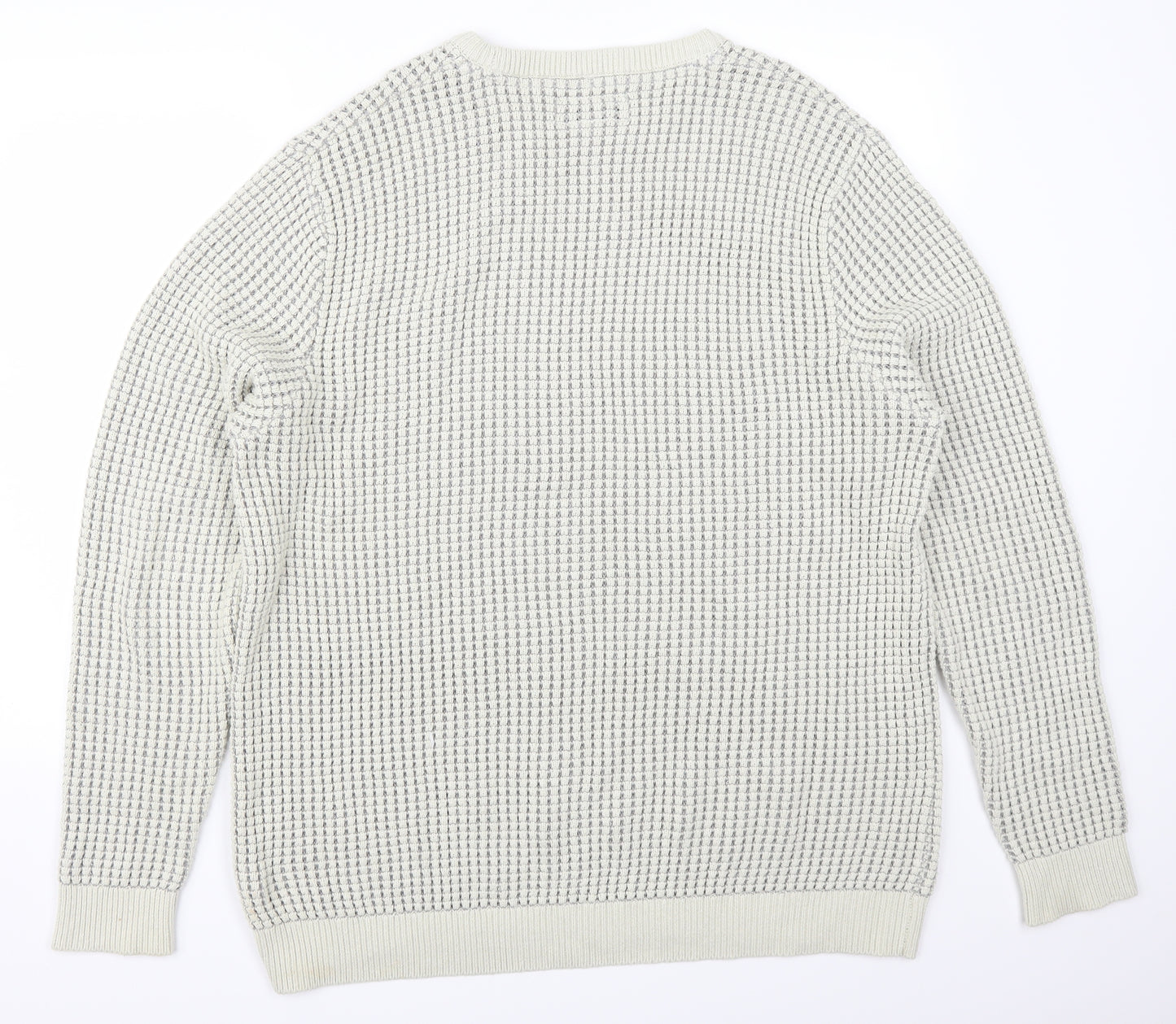 F&F Mens Beige   Pullover Jumper Size 2XL