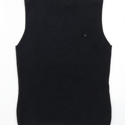 Coast Womens Black   Vest Jumper Size 10