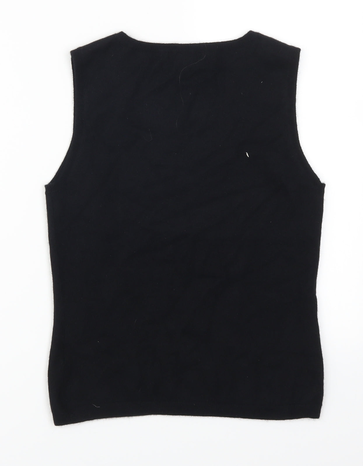 Coast Womens Black   Vest Jumper Size 10