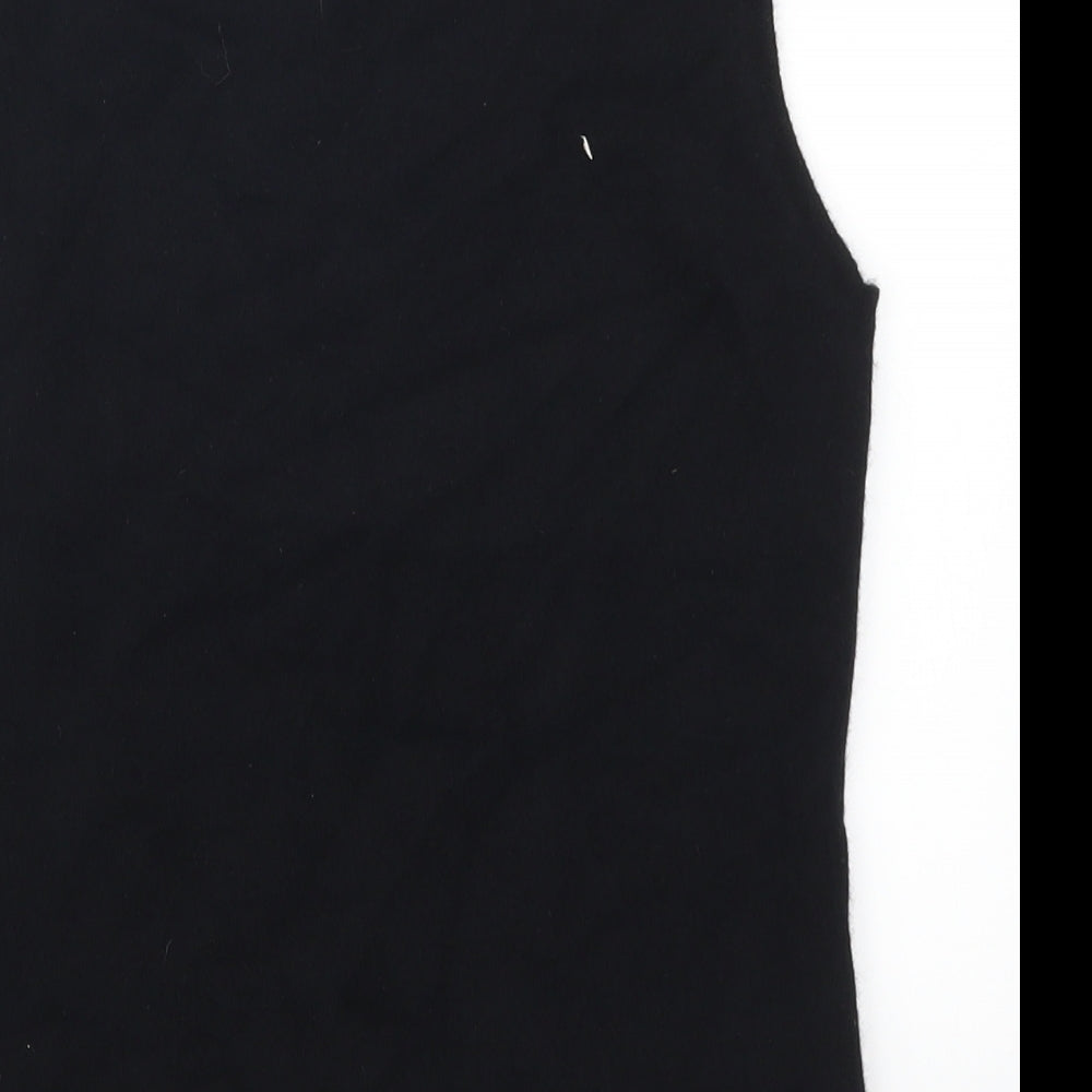 Coast Womens Black   Vest Jumper Size 10