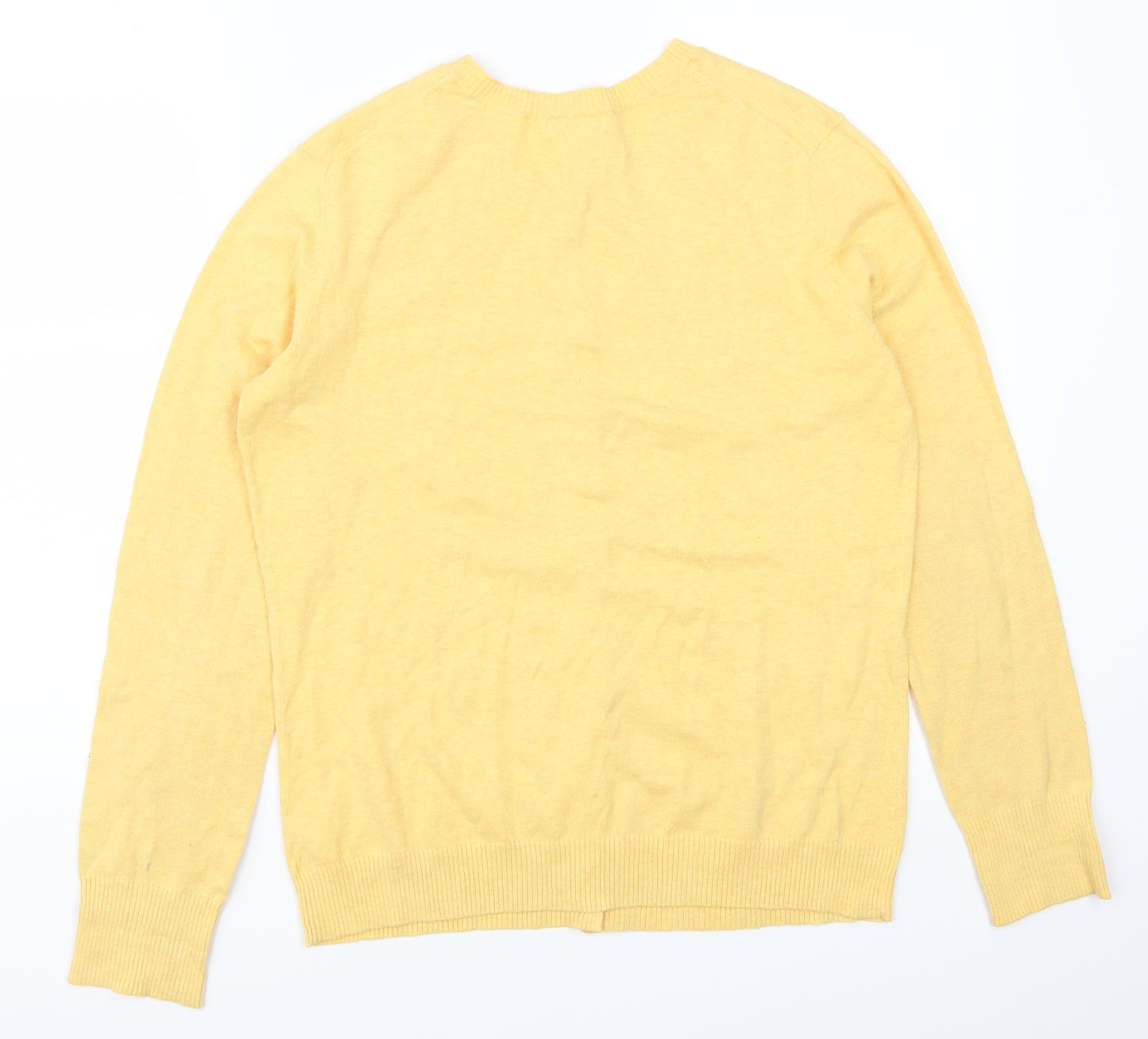 Cherokee Womens Yellow   Cardigan Jumper Size L