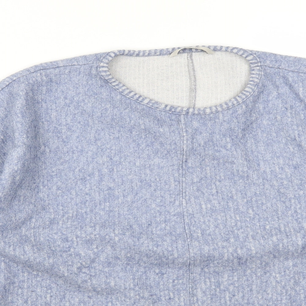 George Womens Blue Solid  Top Pyjama Top Size M