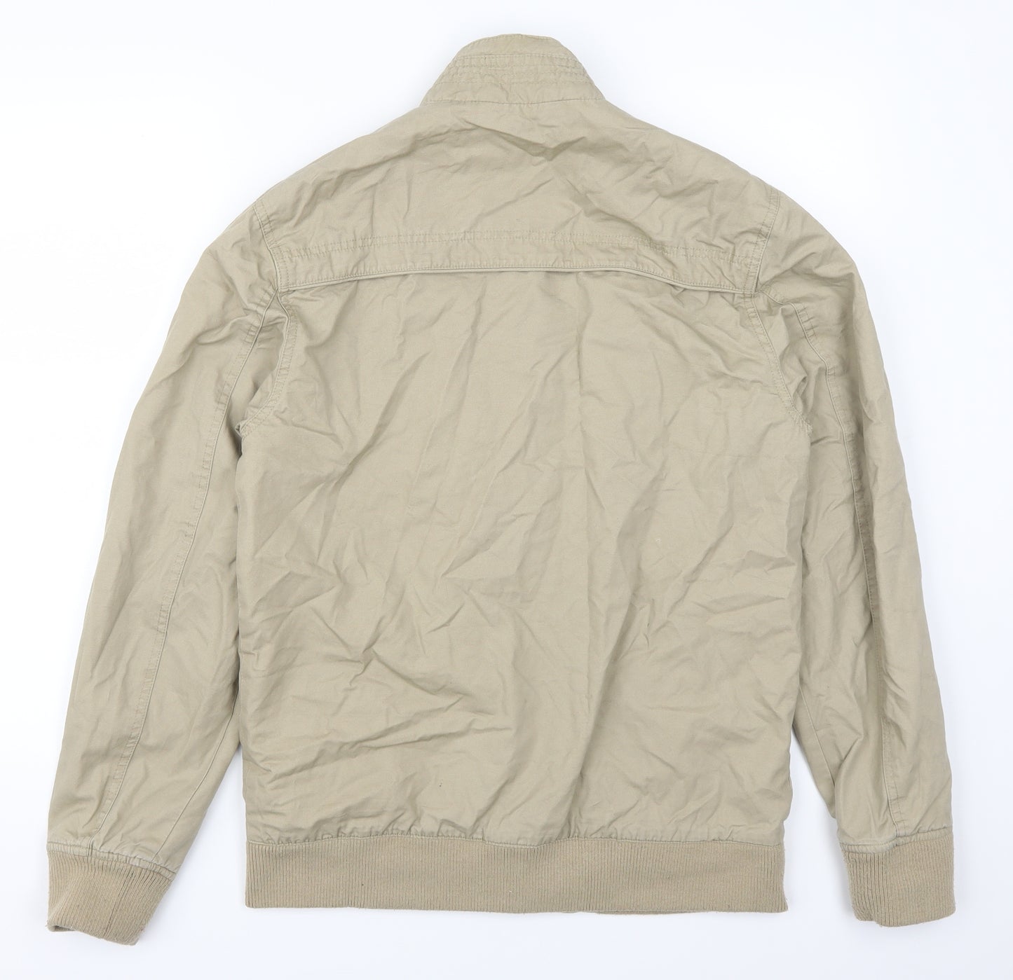 F&F Mens Beige   Bomber Jacket Jacket Size S