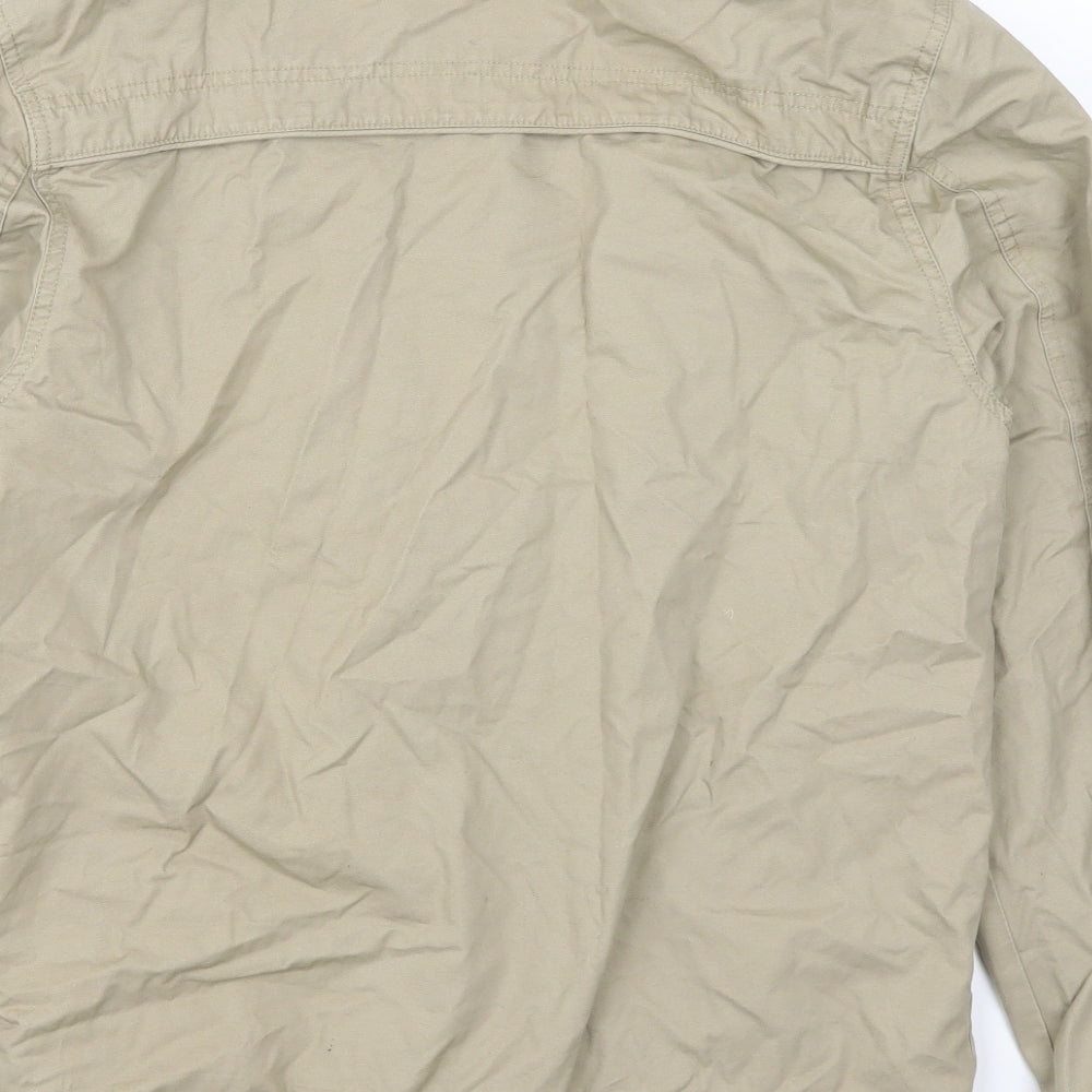 F&F Mens Beige   Bomber Jacket Jacket Size S