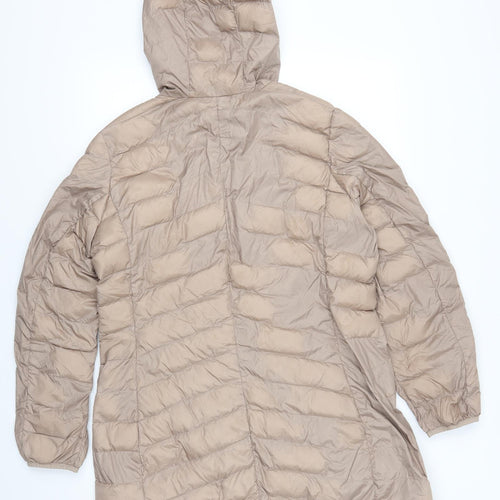 Marks and Spencer Womens Pink   Quilted Coat Size 14