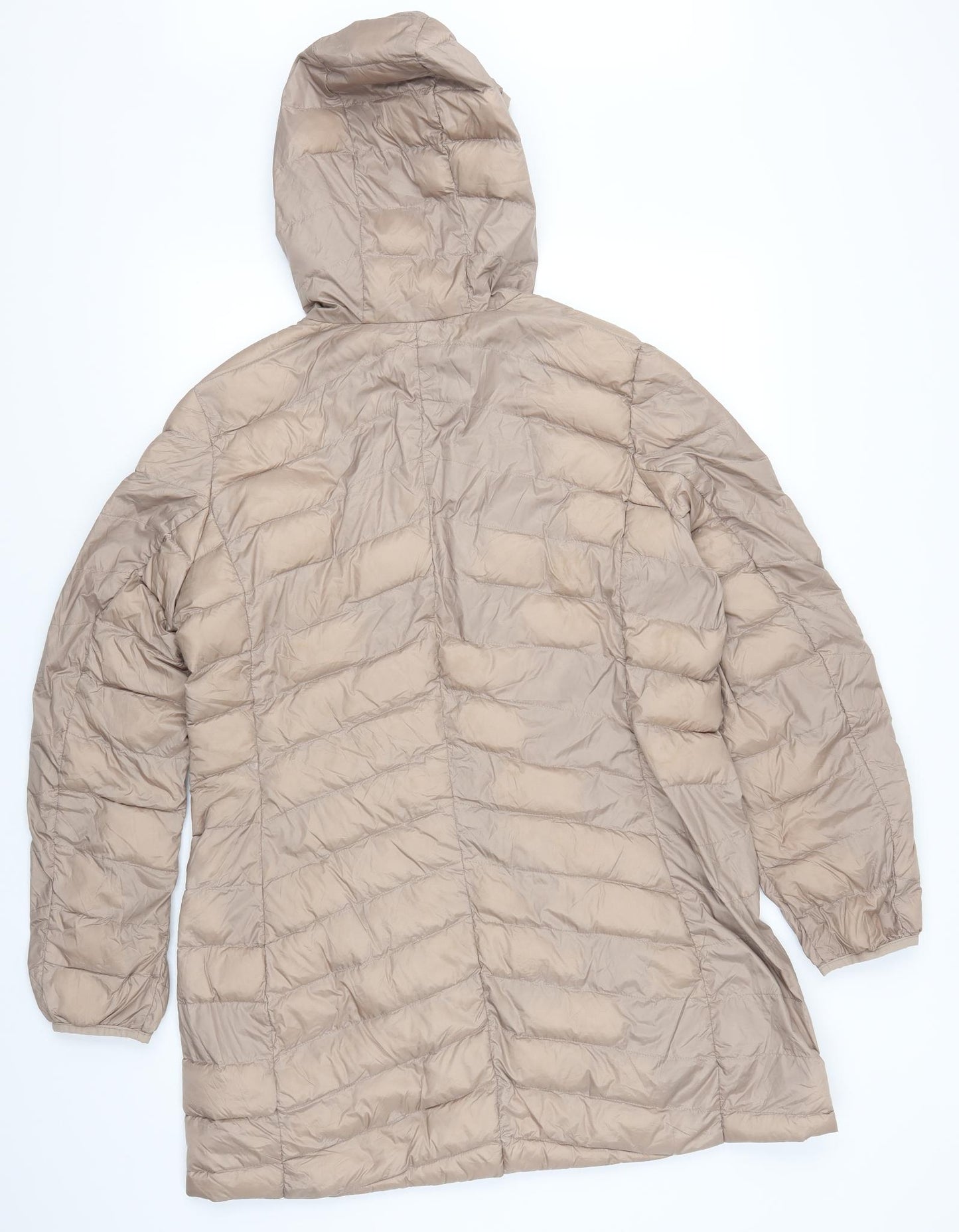 Marks and Spencer Womens Pink   Quilted Coat Size 14