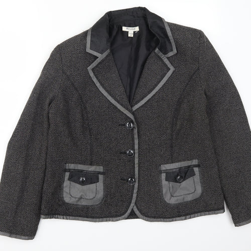 Brandter Womens Grey   Jacket  Size 18