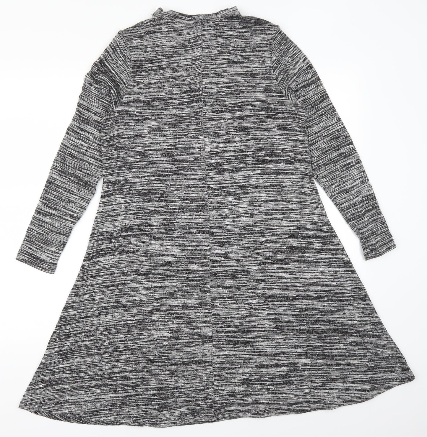 Marks and Spencer Womens Grey   Skater Dress  Size 14