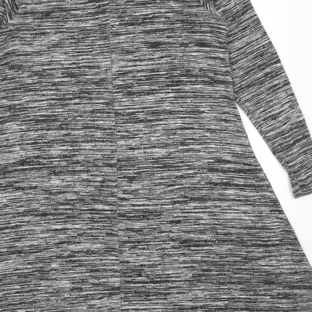 Marks and Spencer Womens Grey   Skater Dress  Size 14
