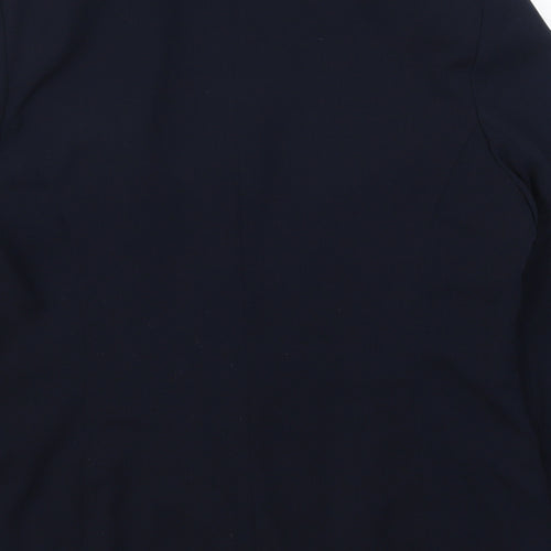 Classics Womens Blue   Jacket Suit Jacket Size 14