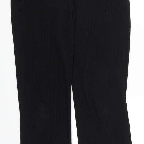 Papaya Womens Black   Trousers  Size 10 L26.5 in