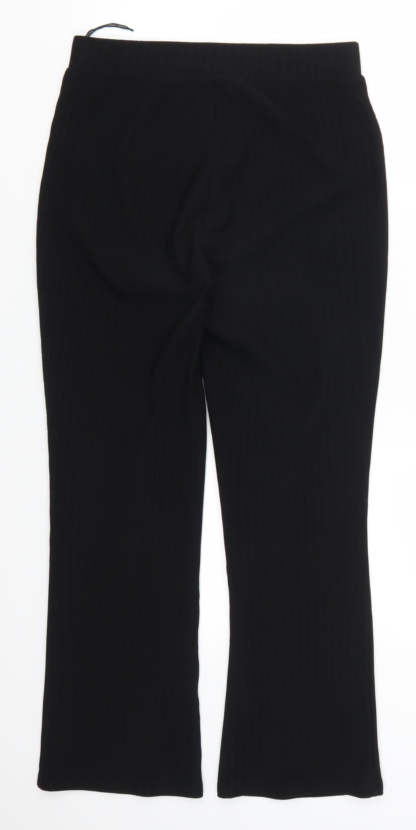 Papaya Womens Black   Trousers  Size 10 L26.5 in