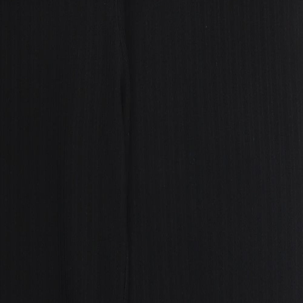 Papaya Womens Black   Trousers  Size 10 L26.5 in