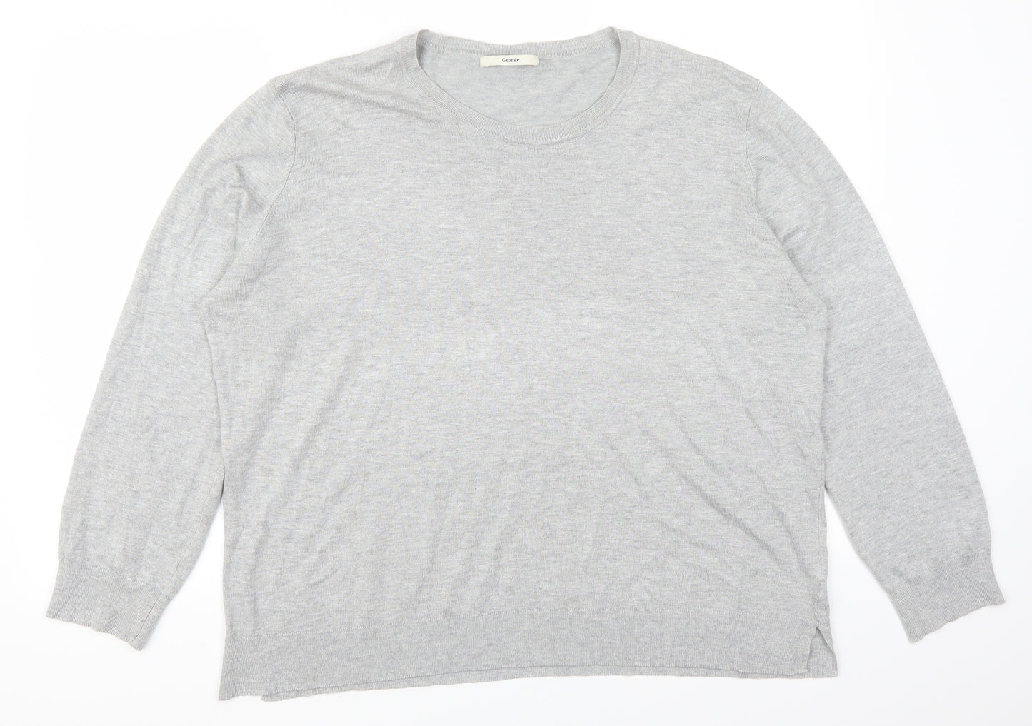 George Womens Grey   Pullover Jumper Size 22