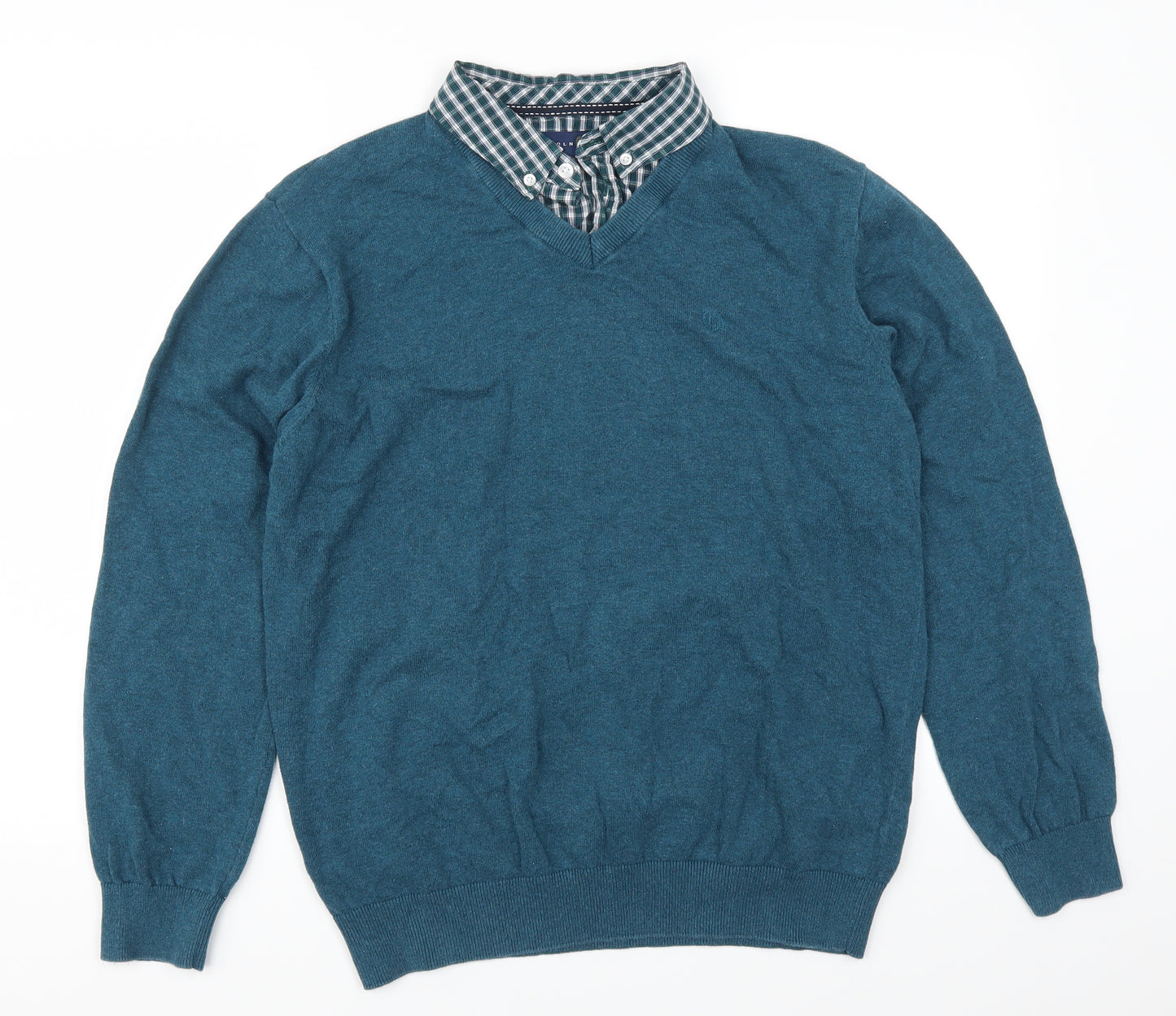Matalan Mens Blue   Pullover Jumper Size L