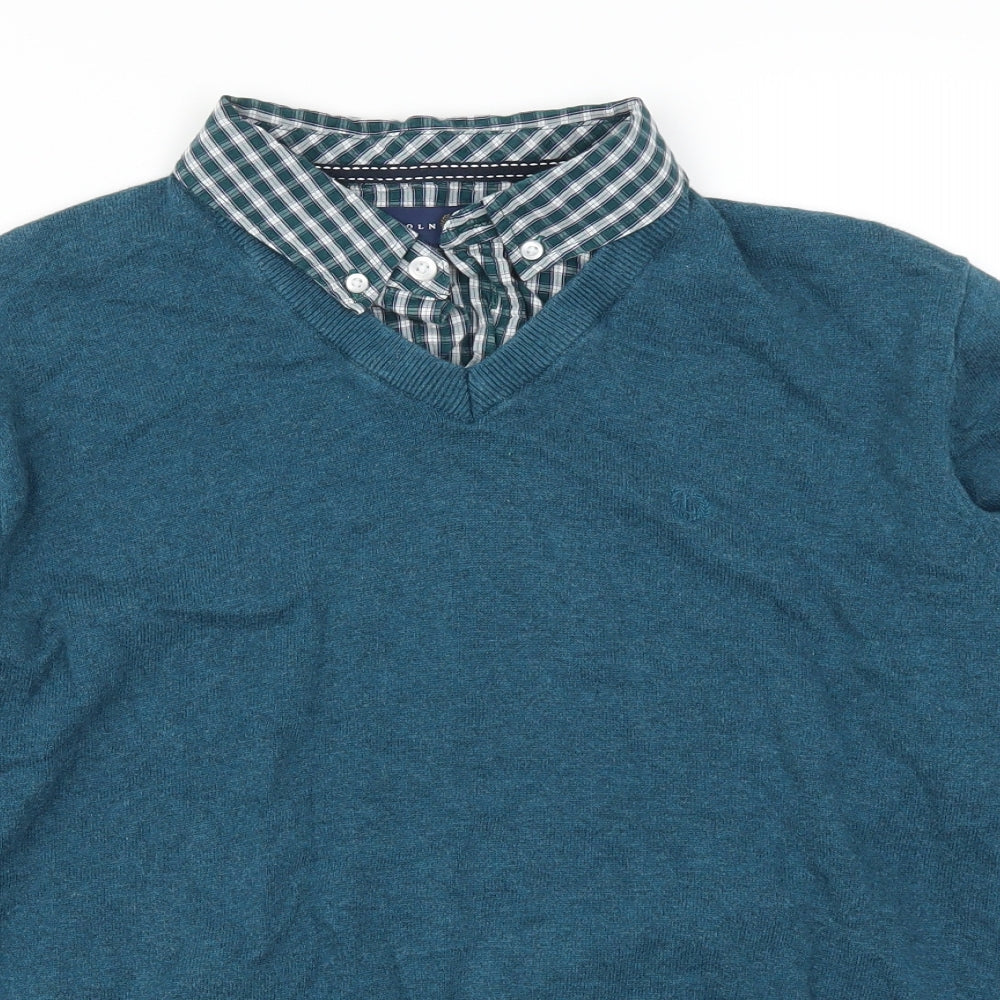 Matalan Mens Blue   Pullover Jumper Size L