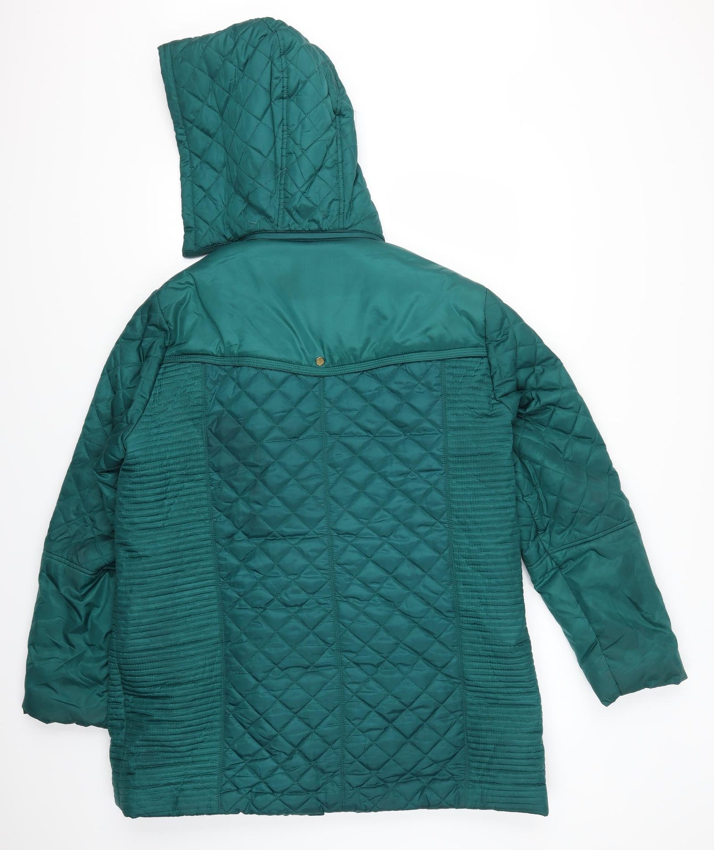 JBC Womens Green   Quilted Coat Size 18
