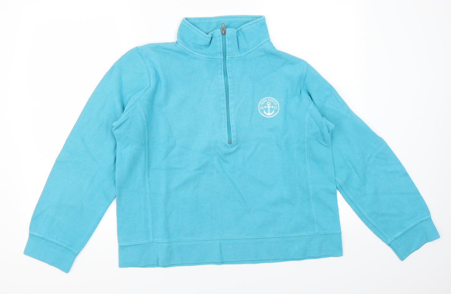 Fundy Resort Womens Blue   Pullover Sweatshirt Size XL