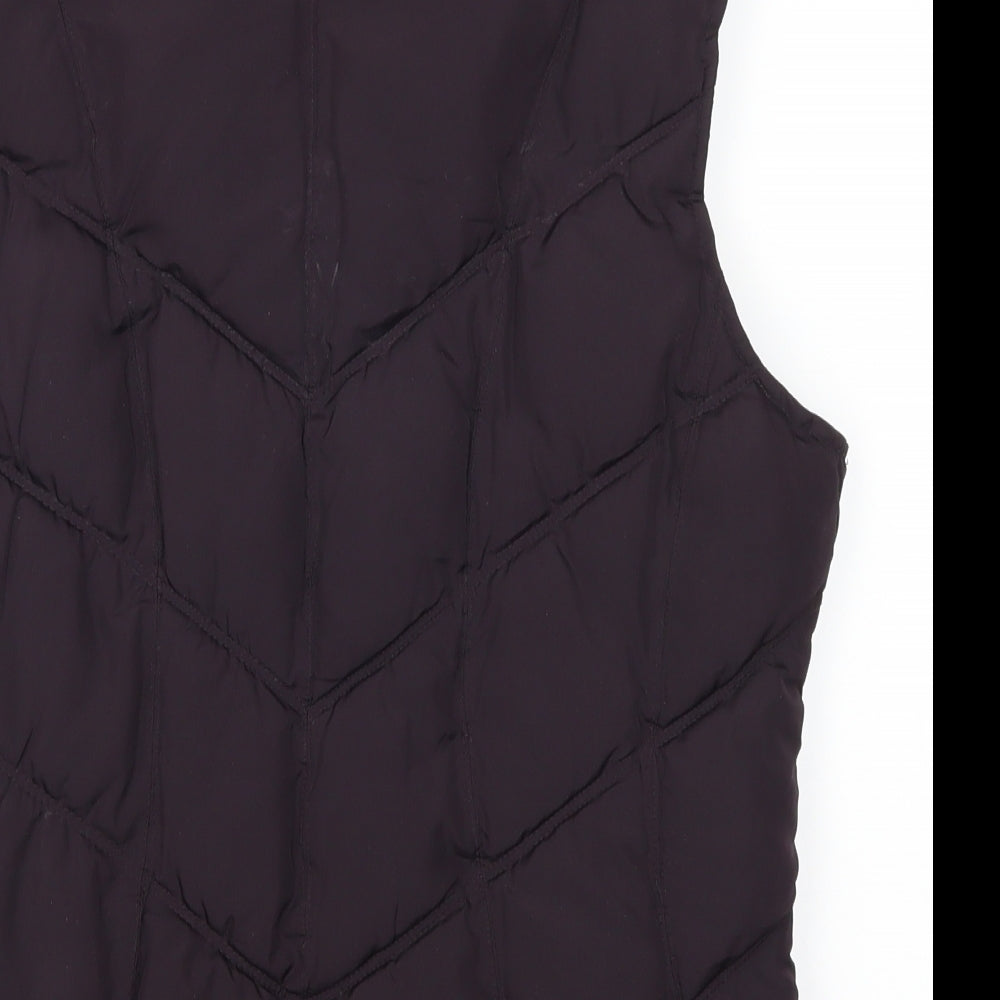 Tayberry Womens Purple   Gilet Coat Size S