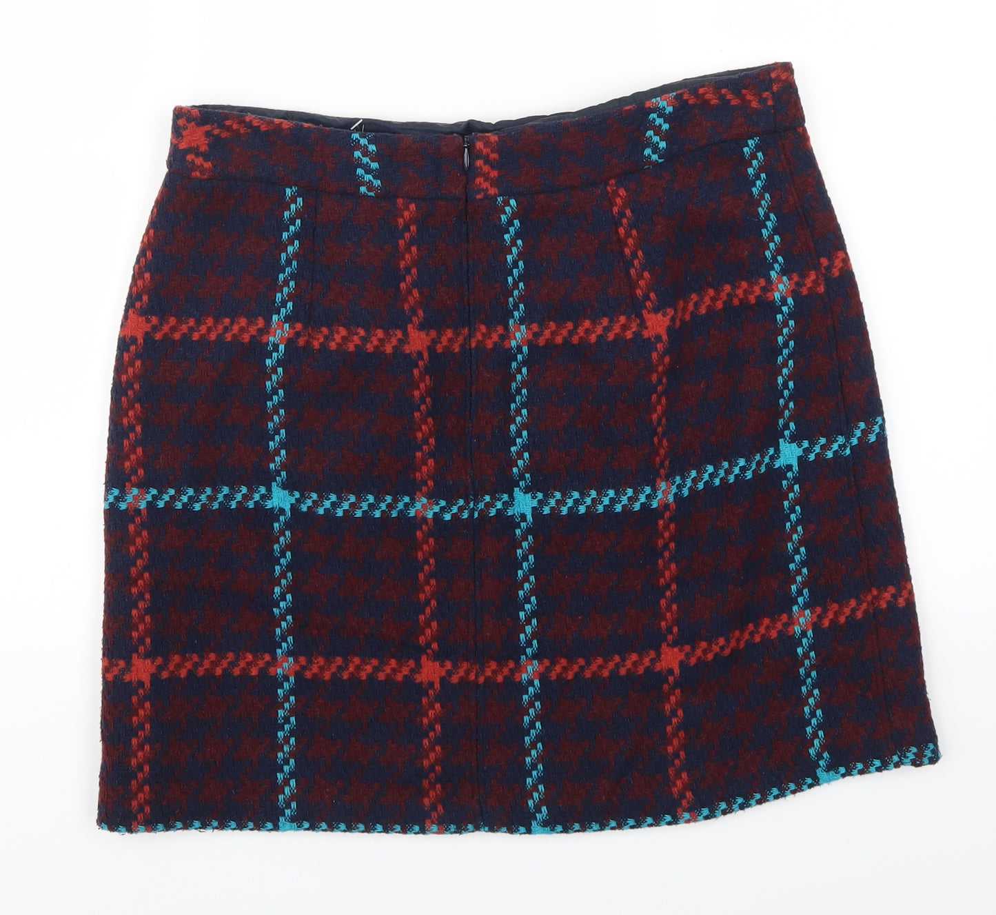 Papaya Womens Red Check  A-Line Skirt Size 12