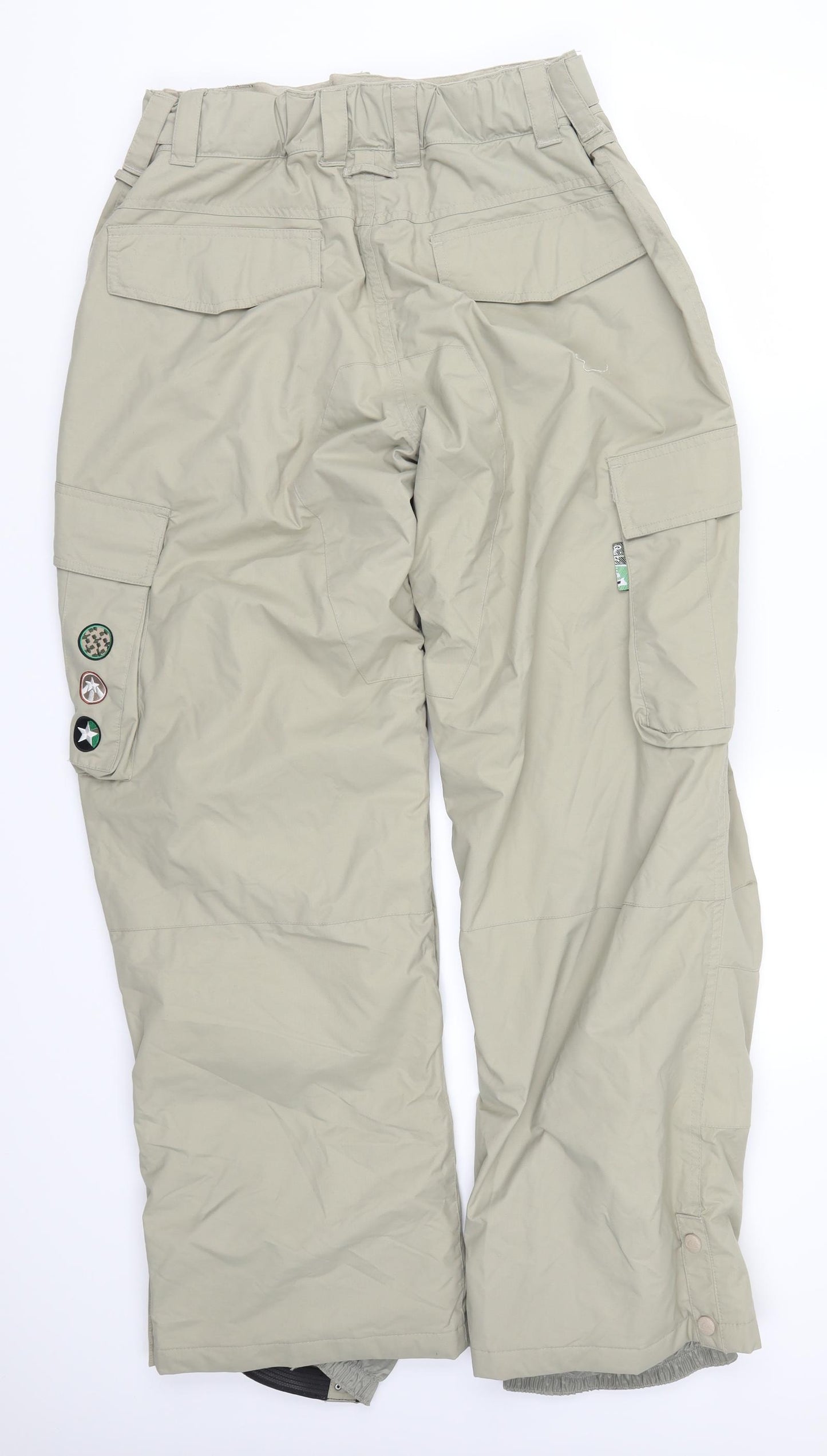 Quicksilver Mens Beige   Cargo Trousers Size 29 L30 in